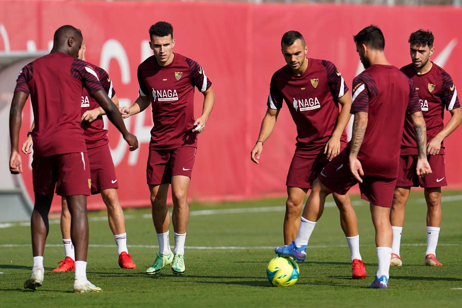 Entrenamiento Sevilla FC