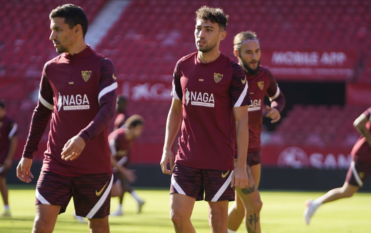 Entrenamiento Sevilla FC