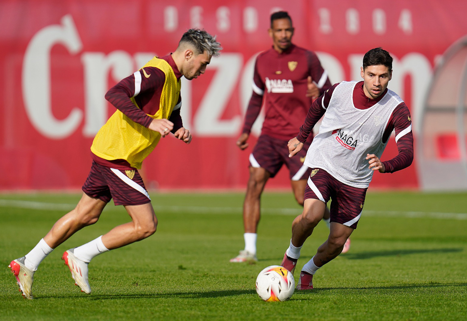 Entrenamiento Sevilla FC