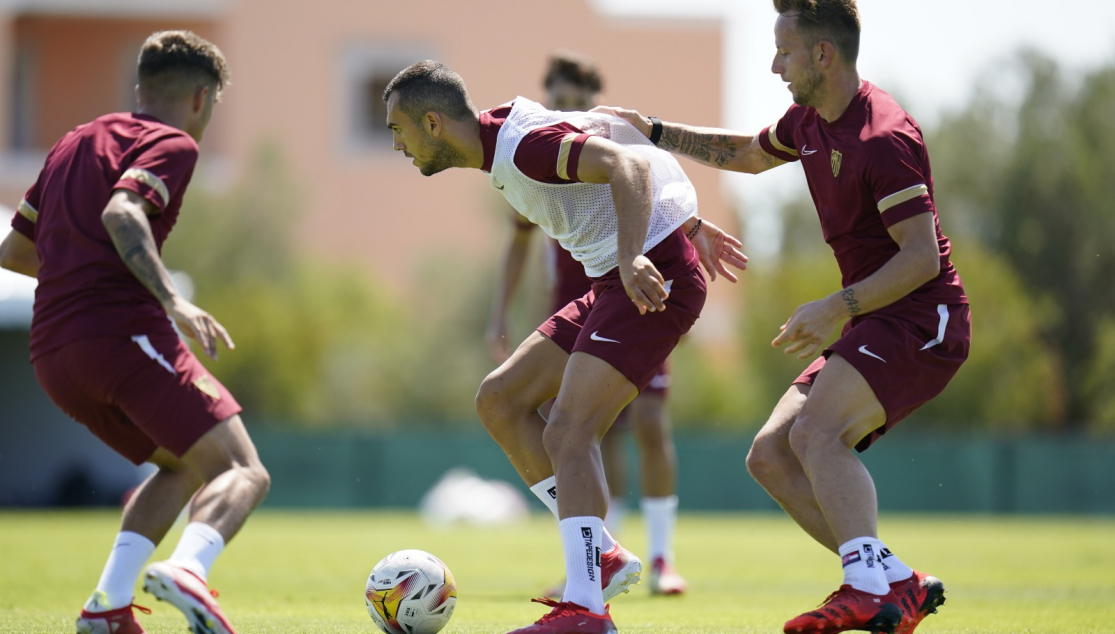 Entrenamiento Sevilla FC