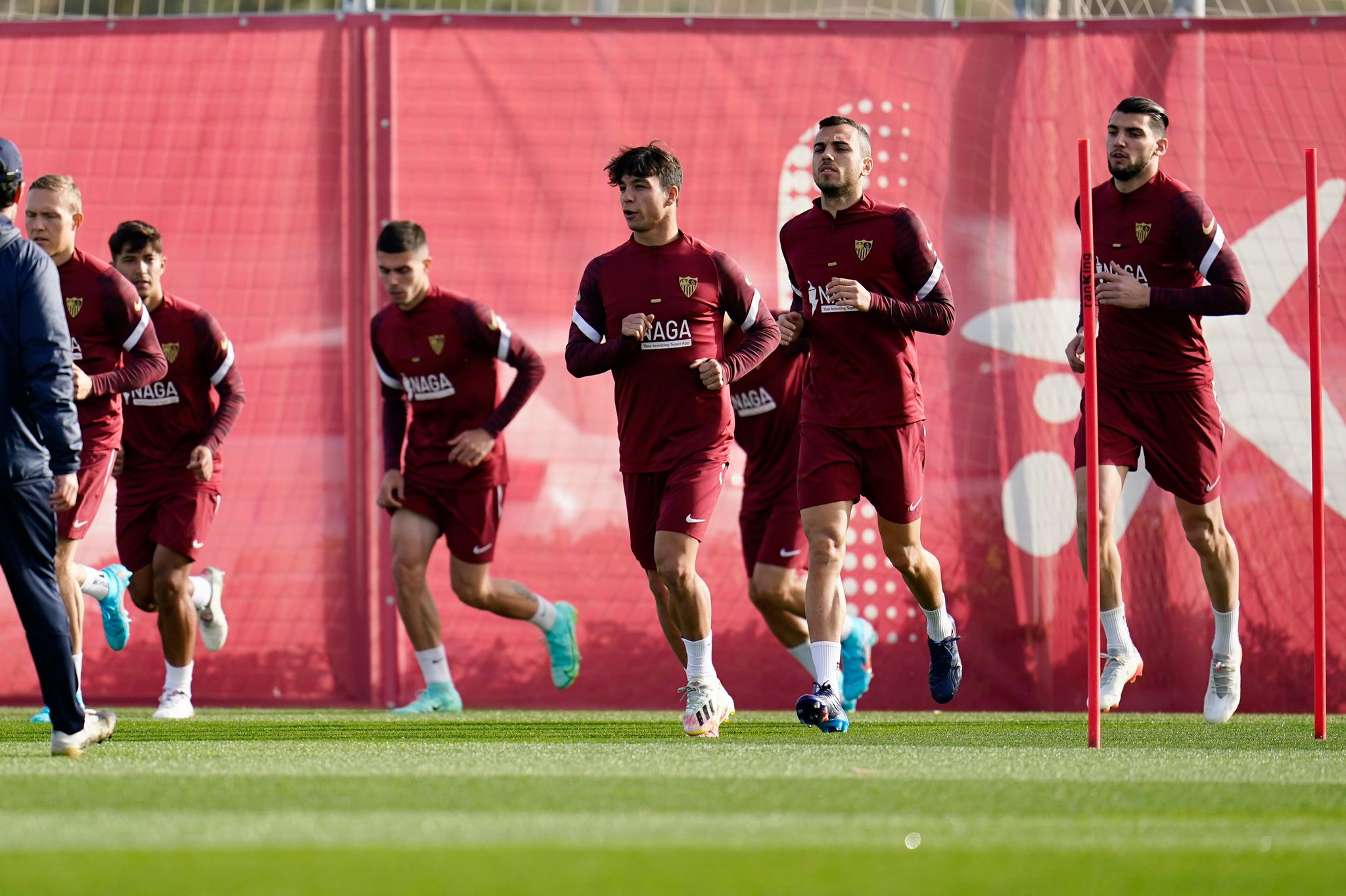 Entrenamiento Sevilla FC