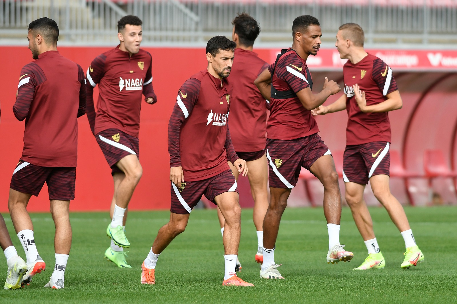 Entrenamiento Sevilla FC