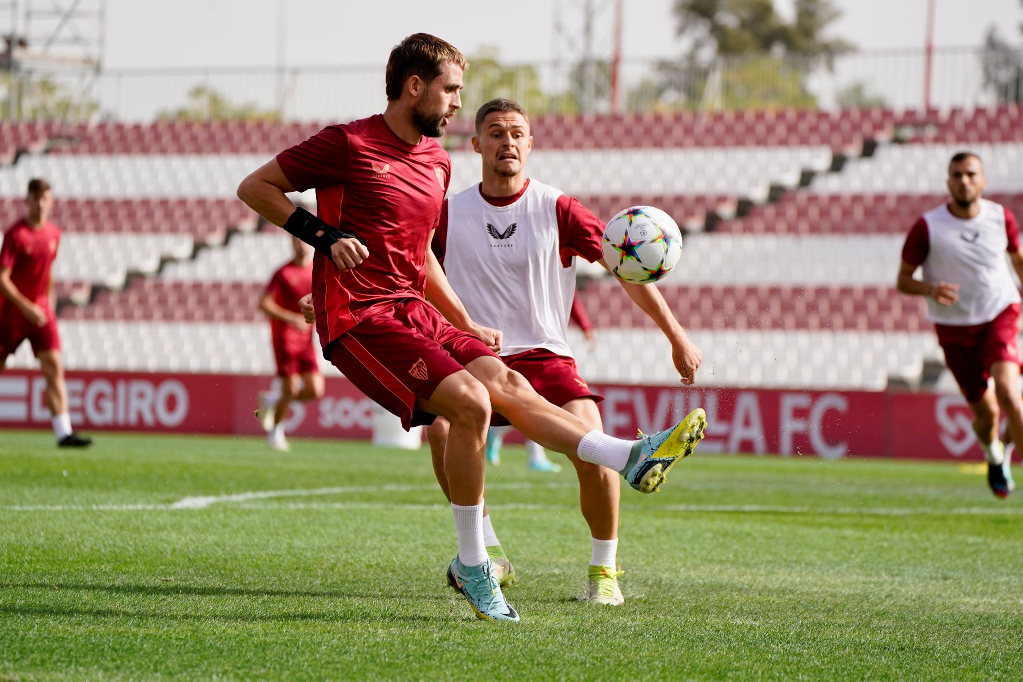 Entrenamiento Sevilla FC