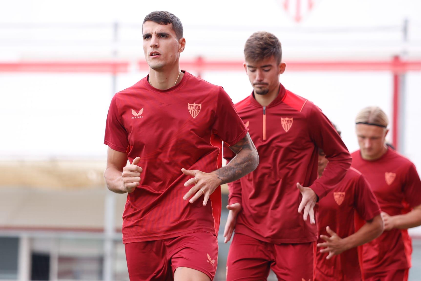 Entrenamiento Sevilla FC