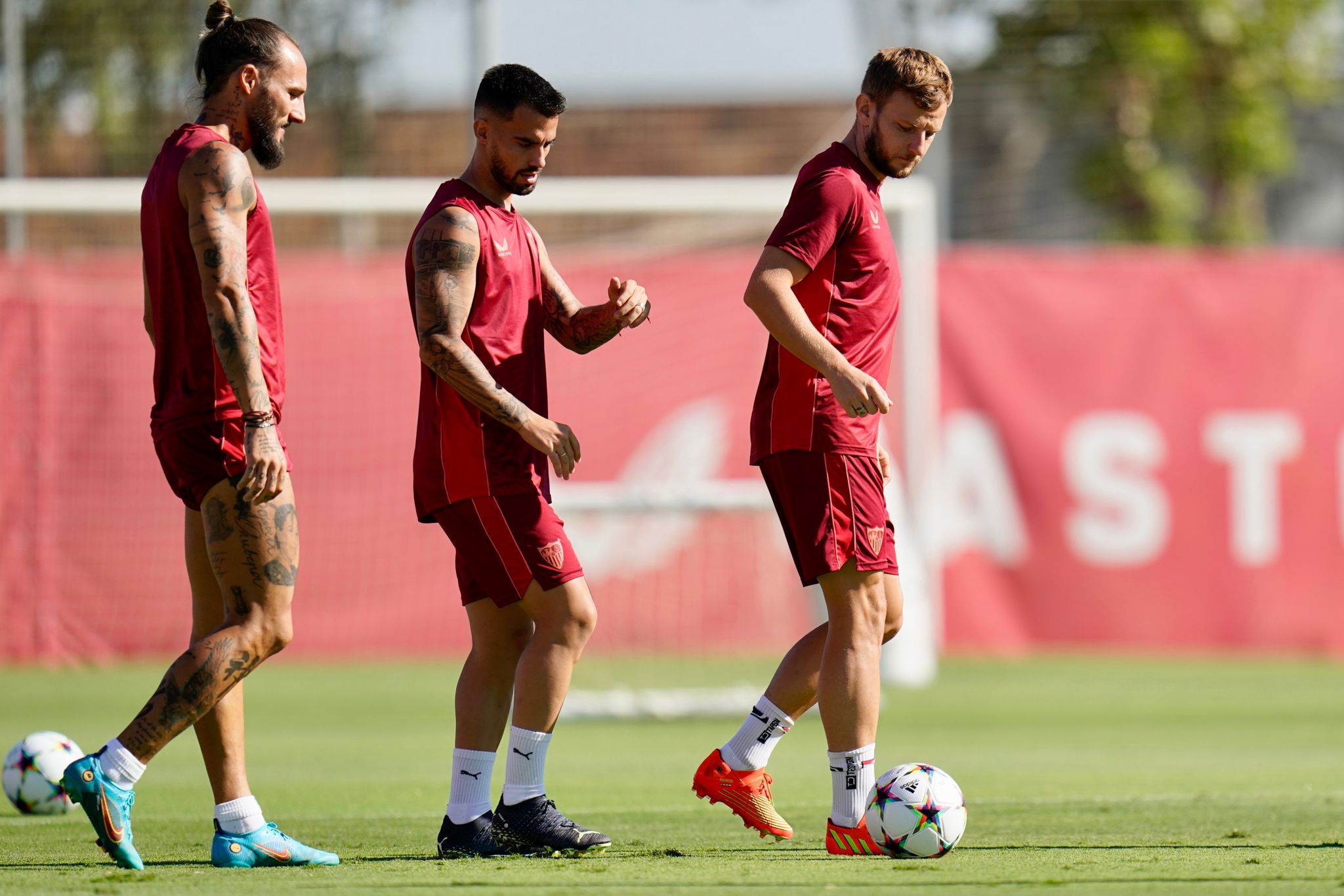 Entrenamiento Sevilla FC