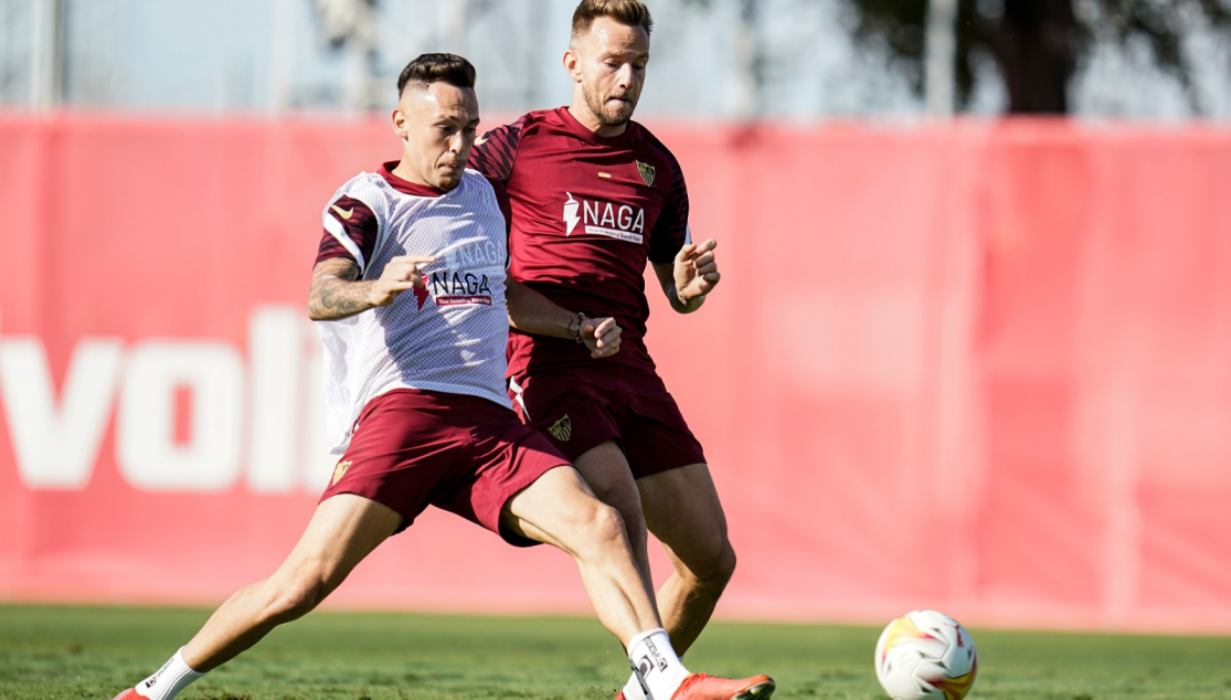 Entrenamiento Sevilla FC