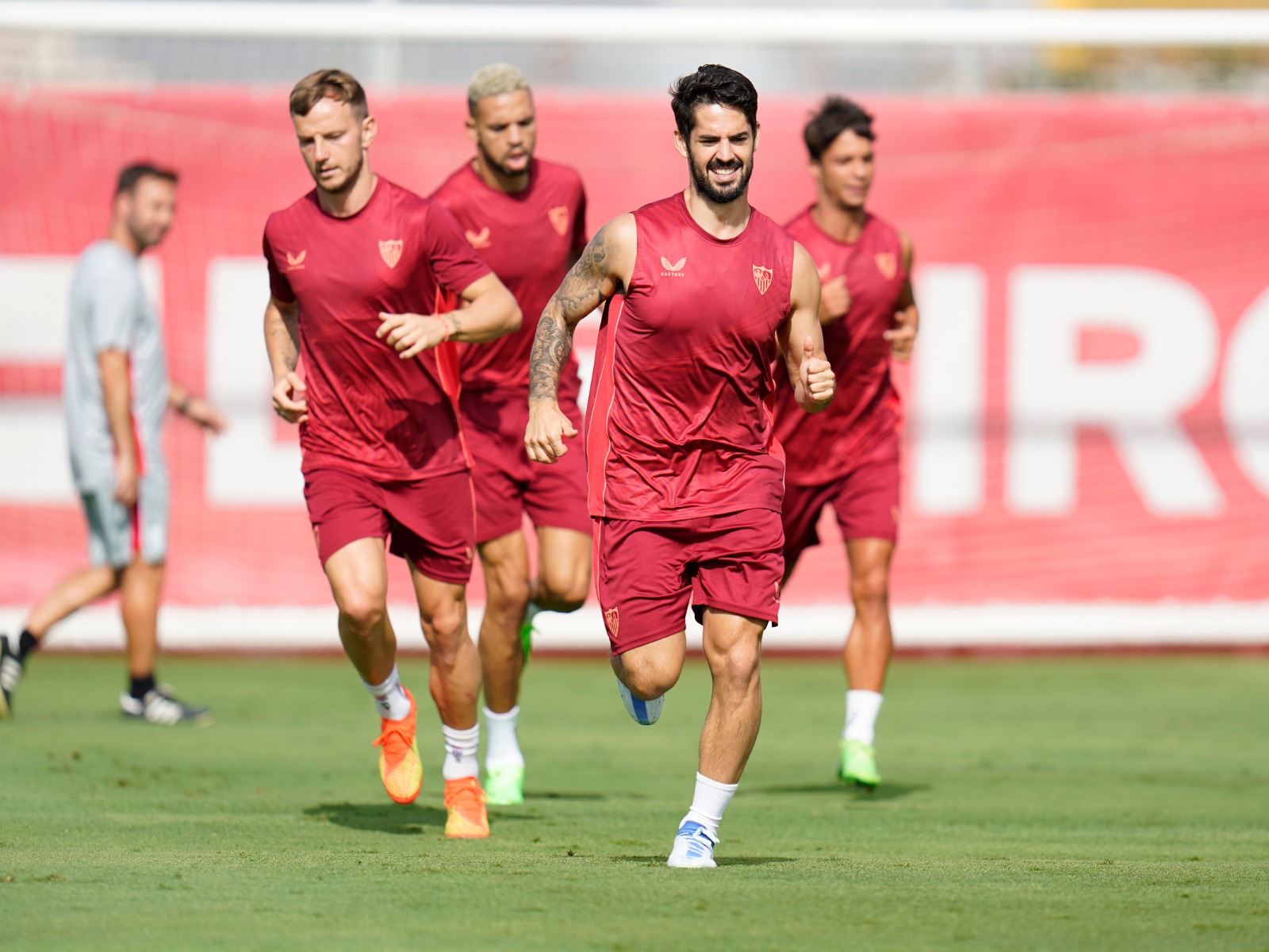 Entrenamiento Sevilla FC