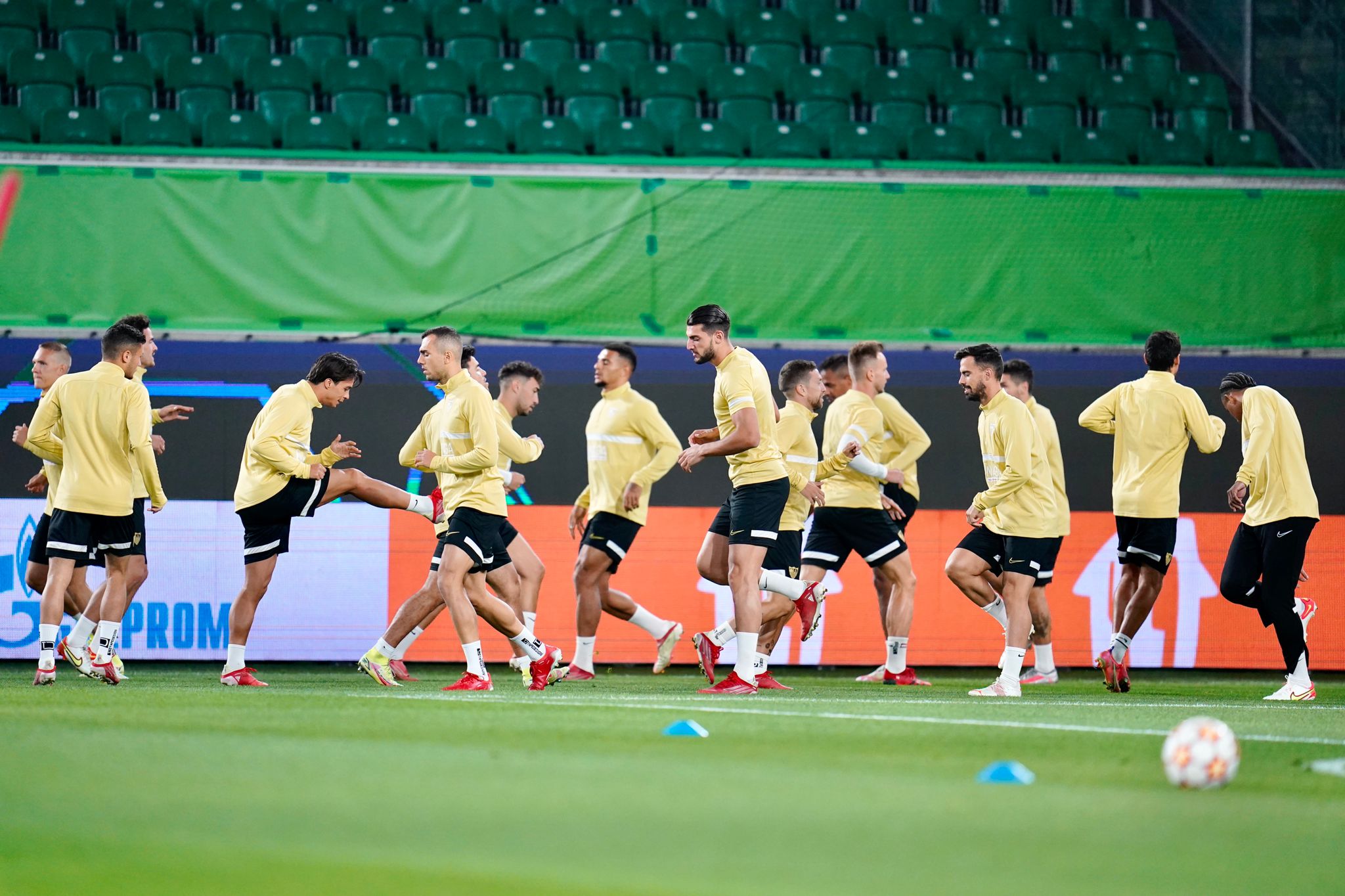 Entrenamiento Sevilla FC