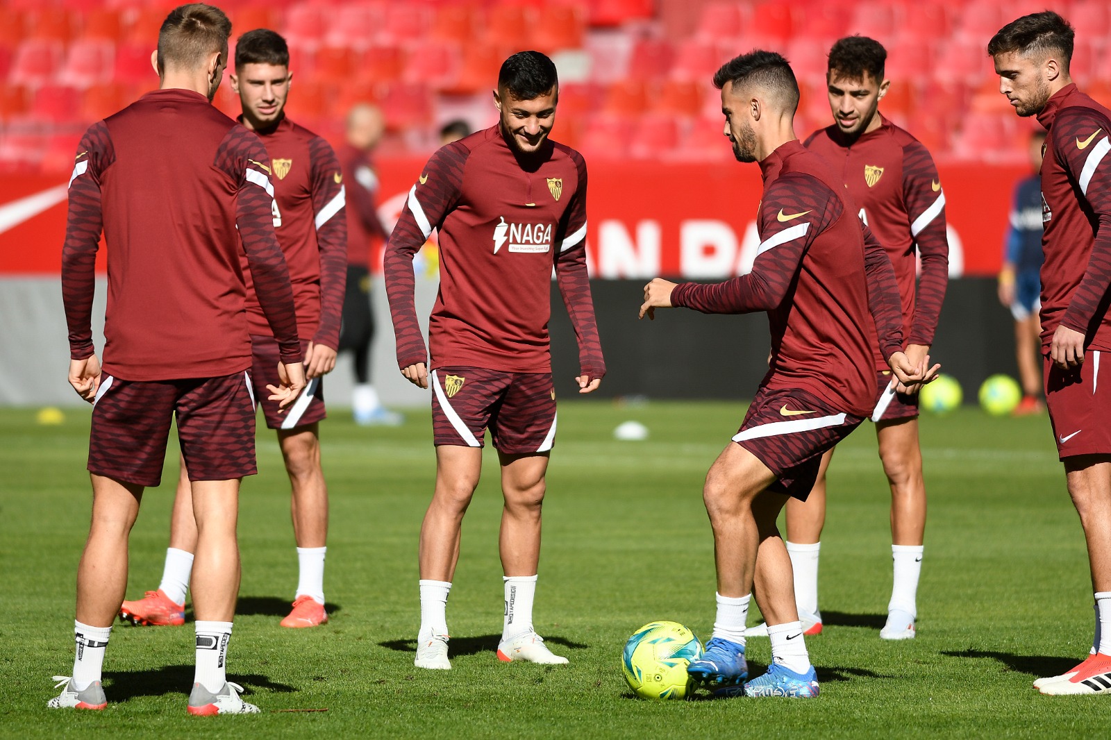 Entrenamiento Sevilla FC