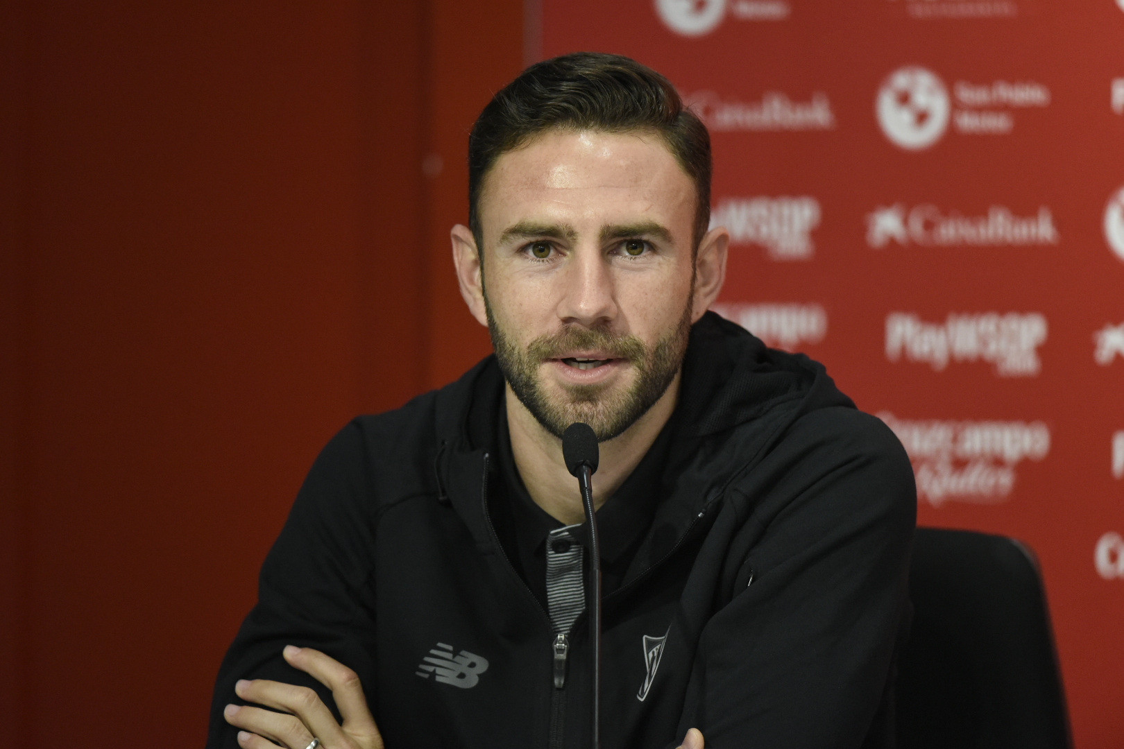 Layún en su presentación oficial 