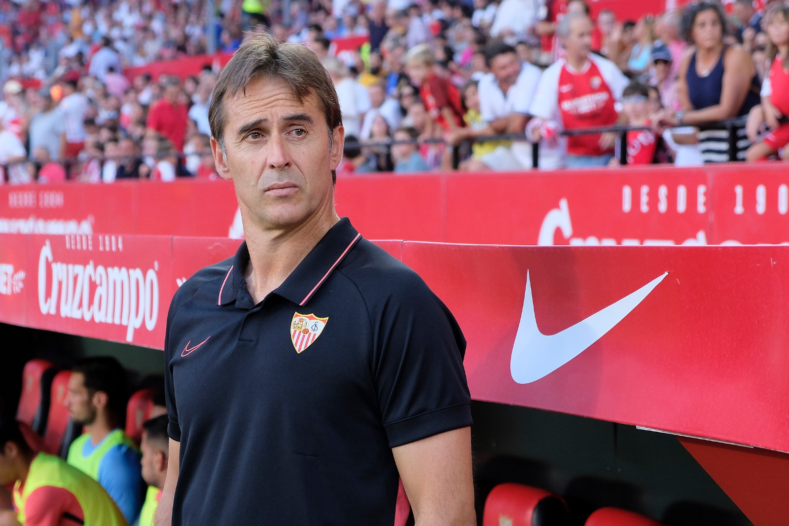 Julen Lopetegui, entrenador del Sevilla FC