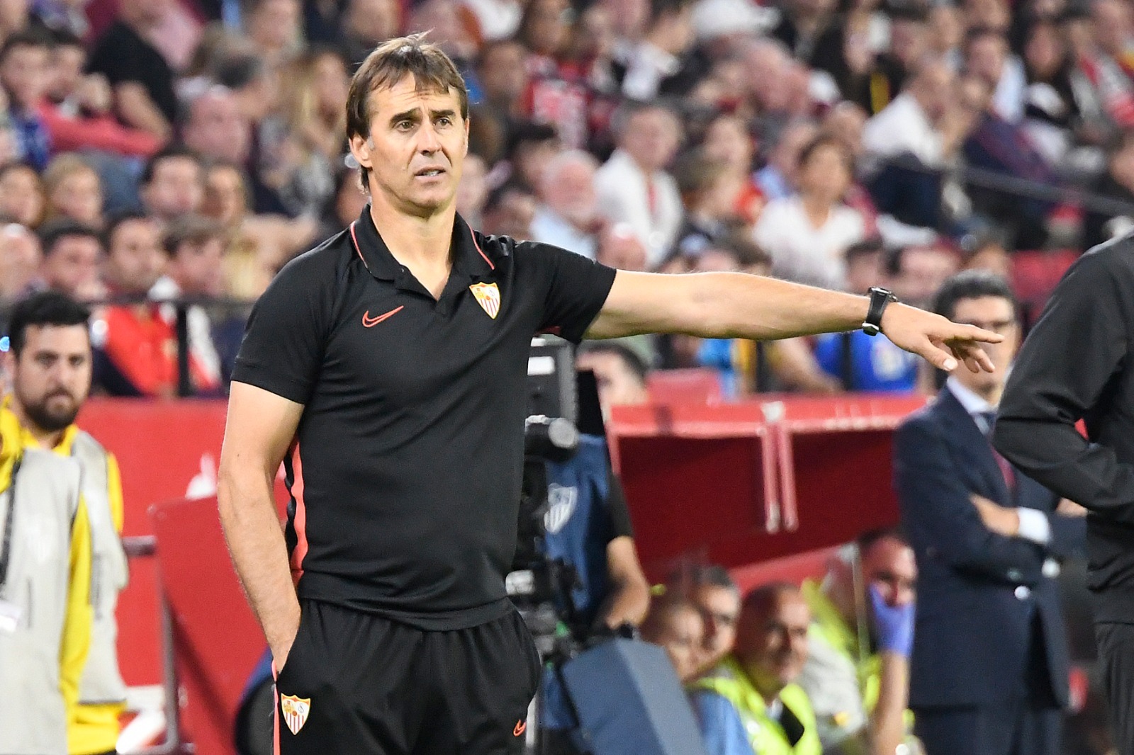 Julen Lopetegui, entrenador del Sevilla FC