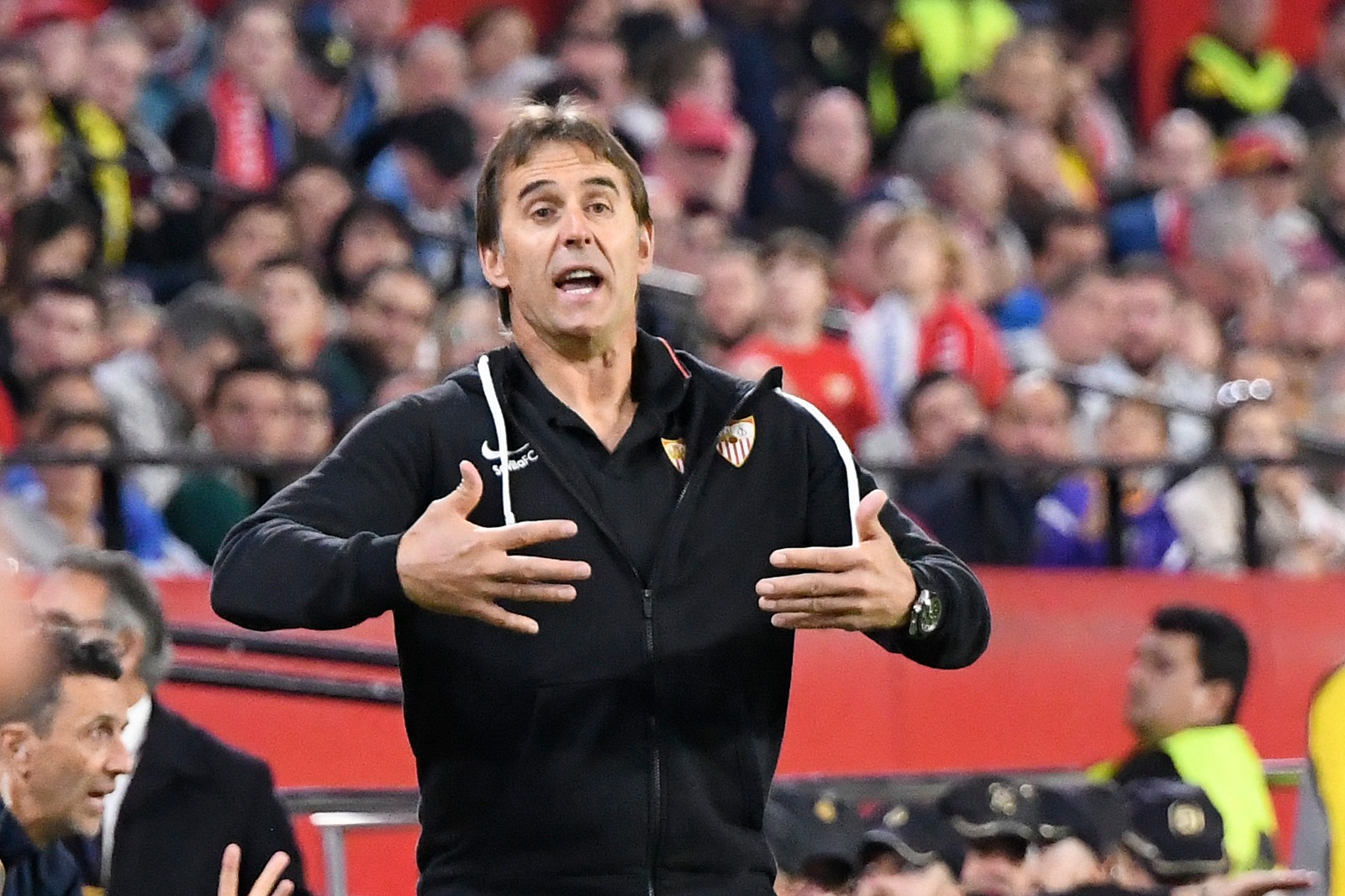 Julen Lopetegui, entrenador del Sevilla FC