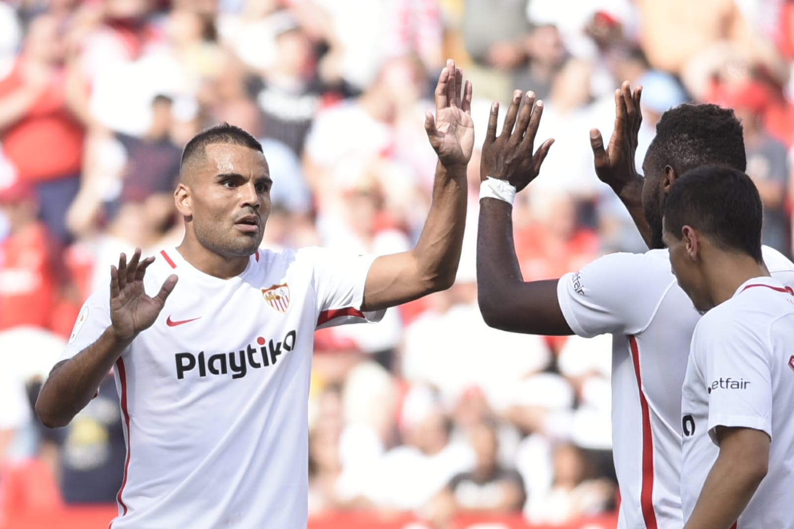 Mercado, jugador del Sevilla FC