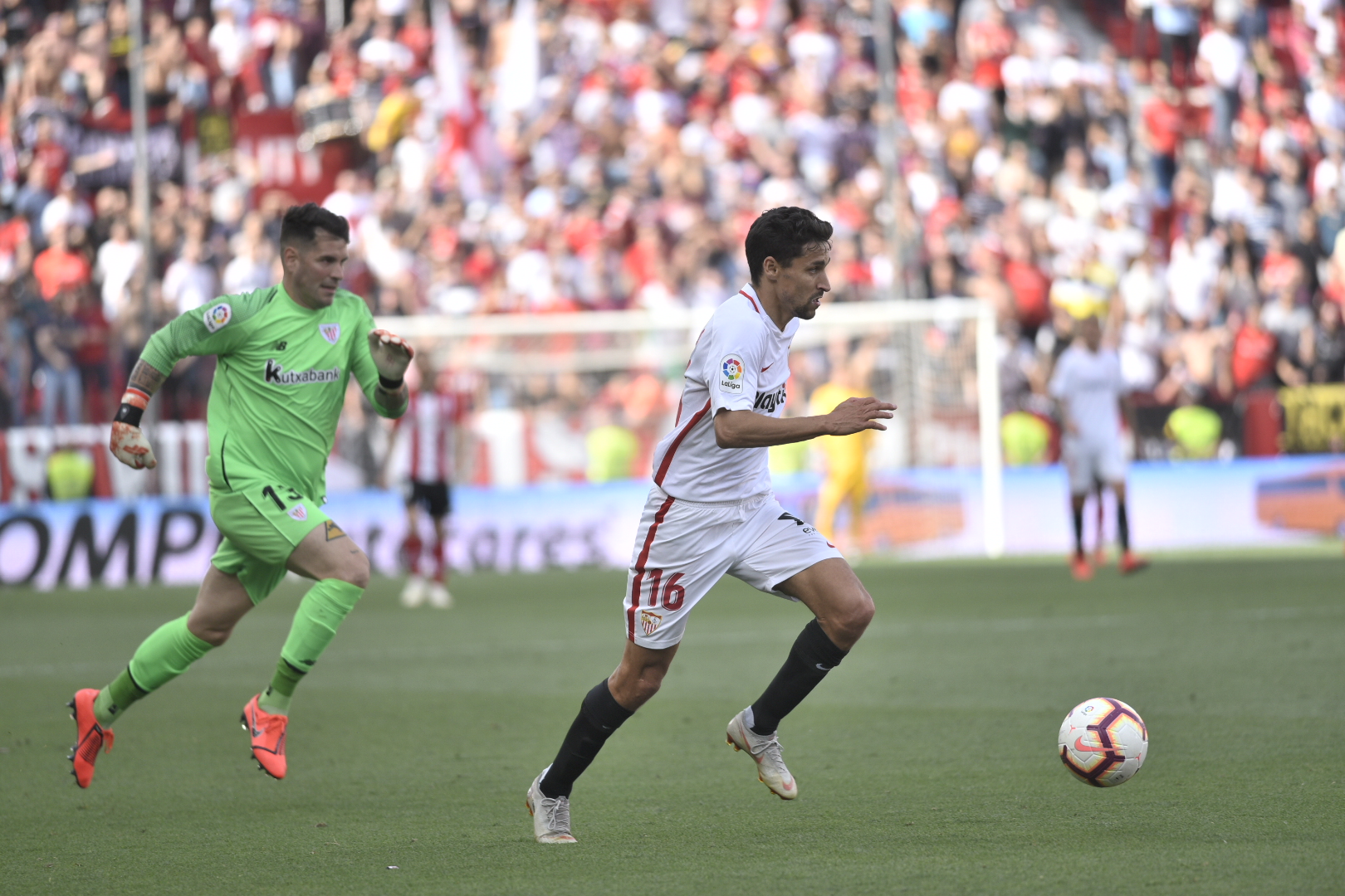 Jesús Navas, jugador del Sevilla FC