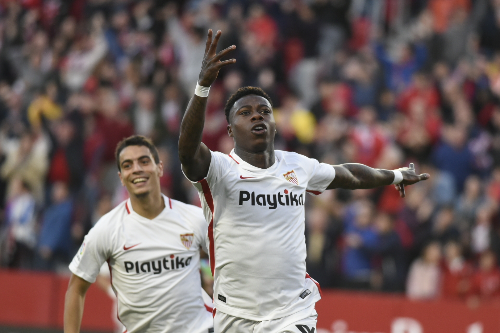 Promes, jugador del Sevilla FC