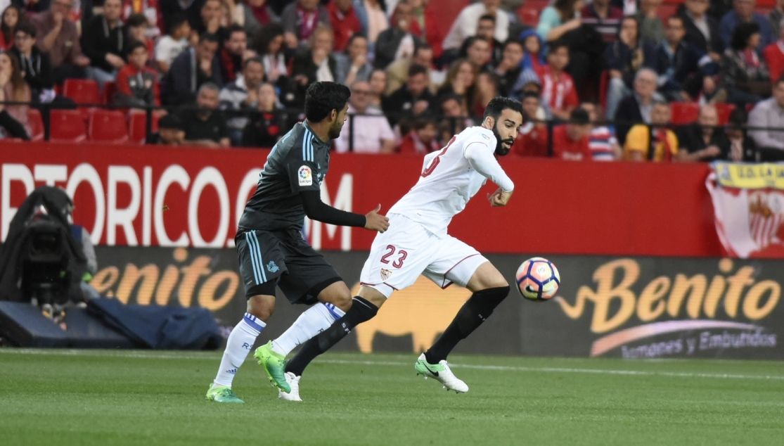 Rami en el Sevilla FC-Real Sociedad 