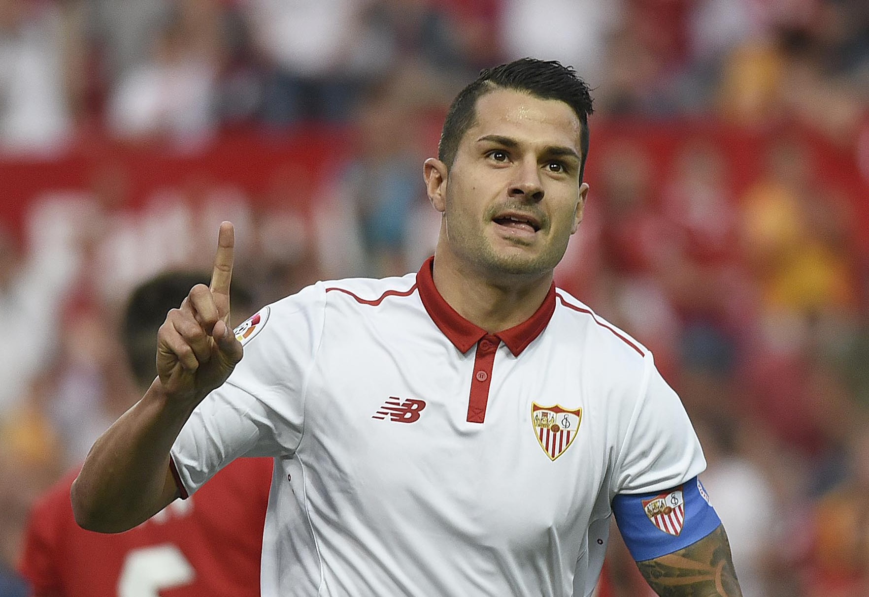 Vitolo en el partido ante el Osasuna