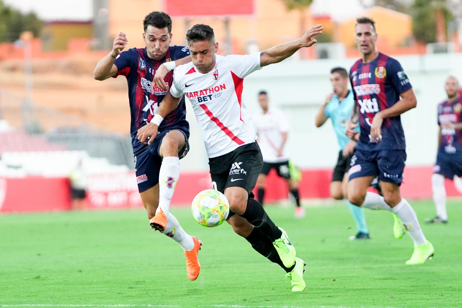 Imagen del Sevilla Atlético frente al Yeclano Deportivo 