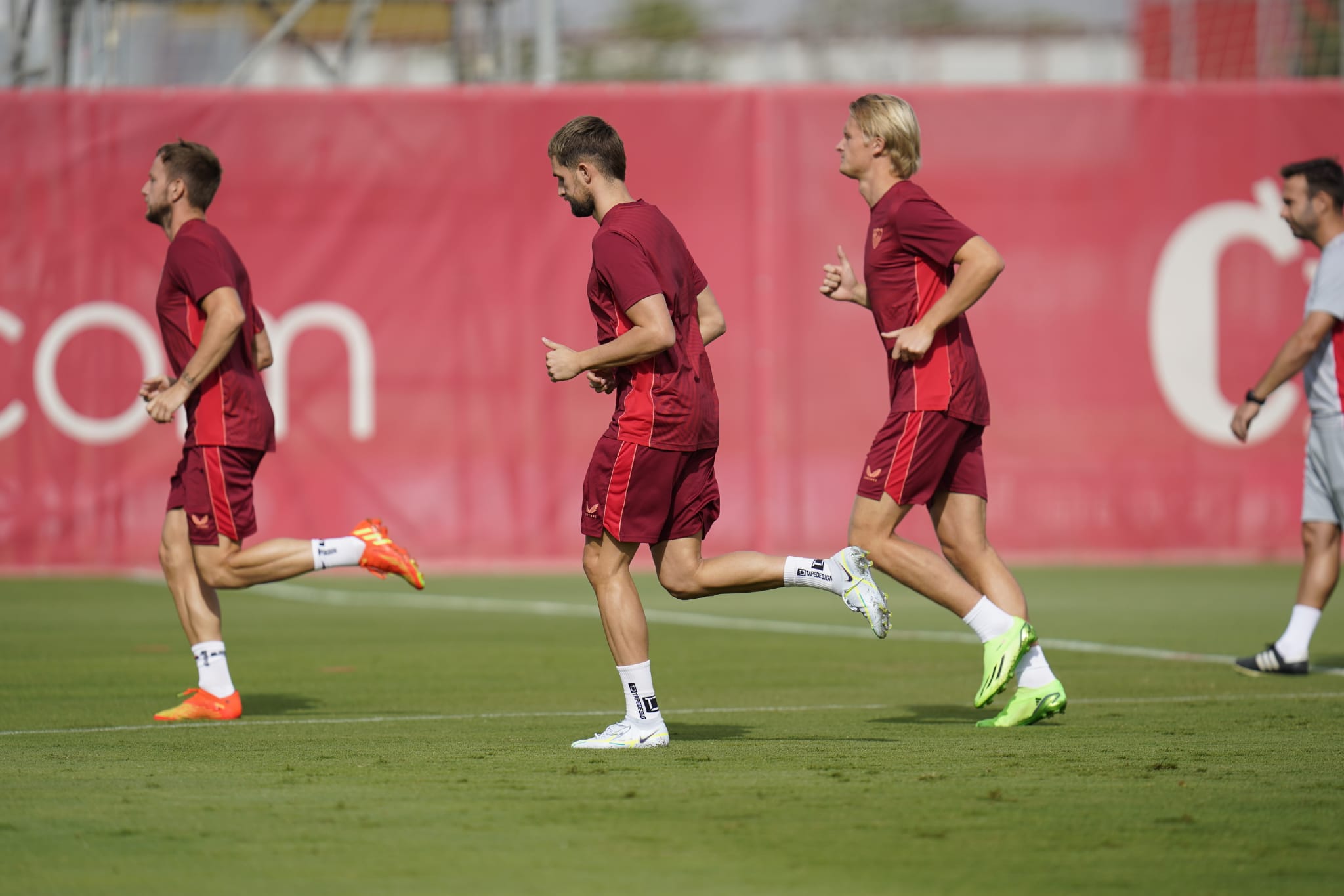 Entrenamiento Sevilla FC