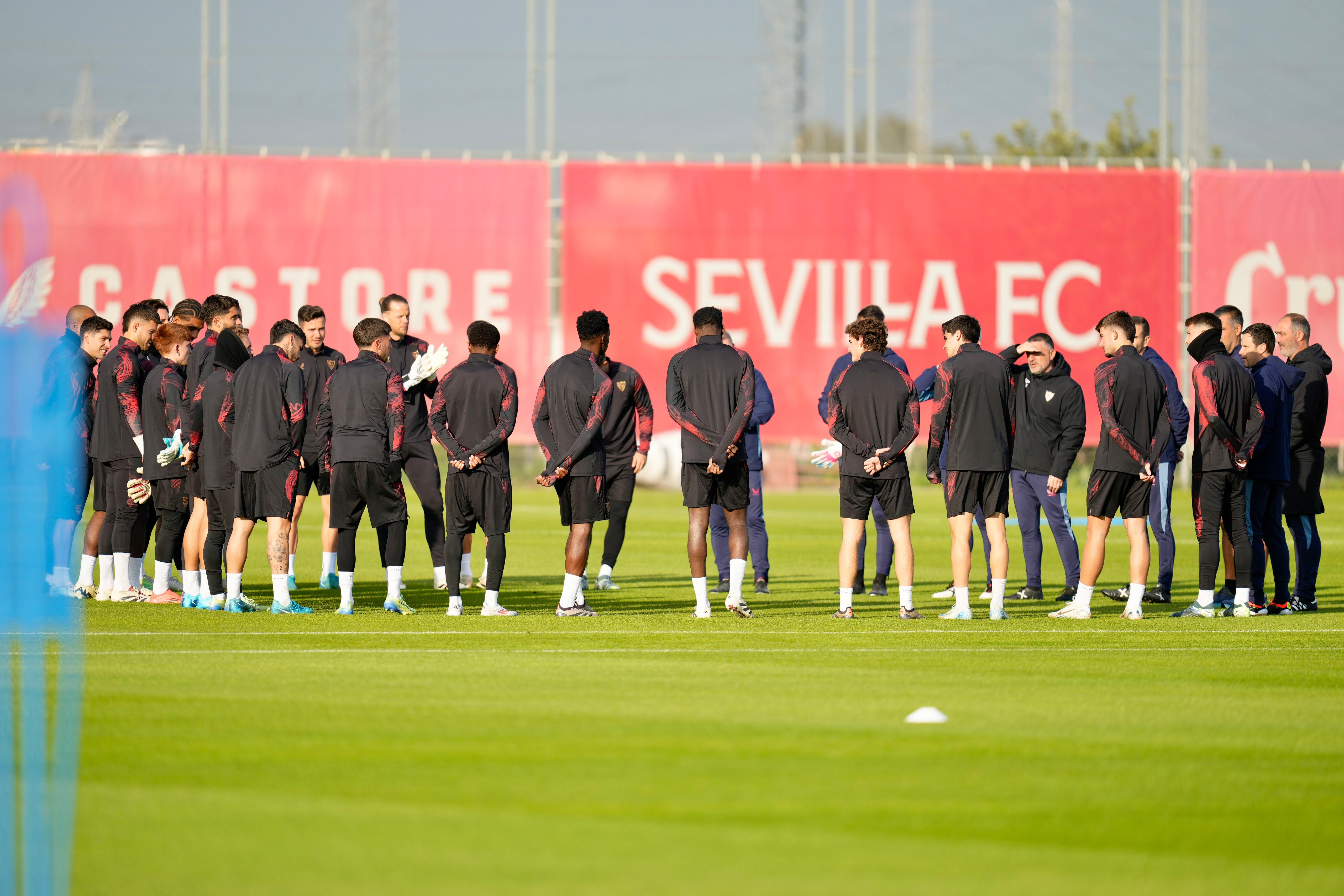 Entrenamiento Sevilla FC