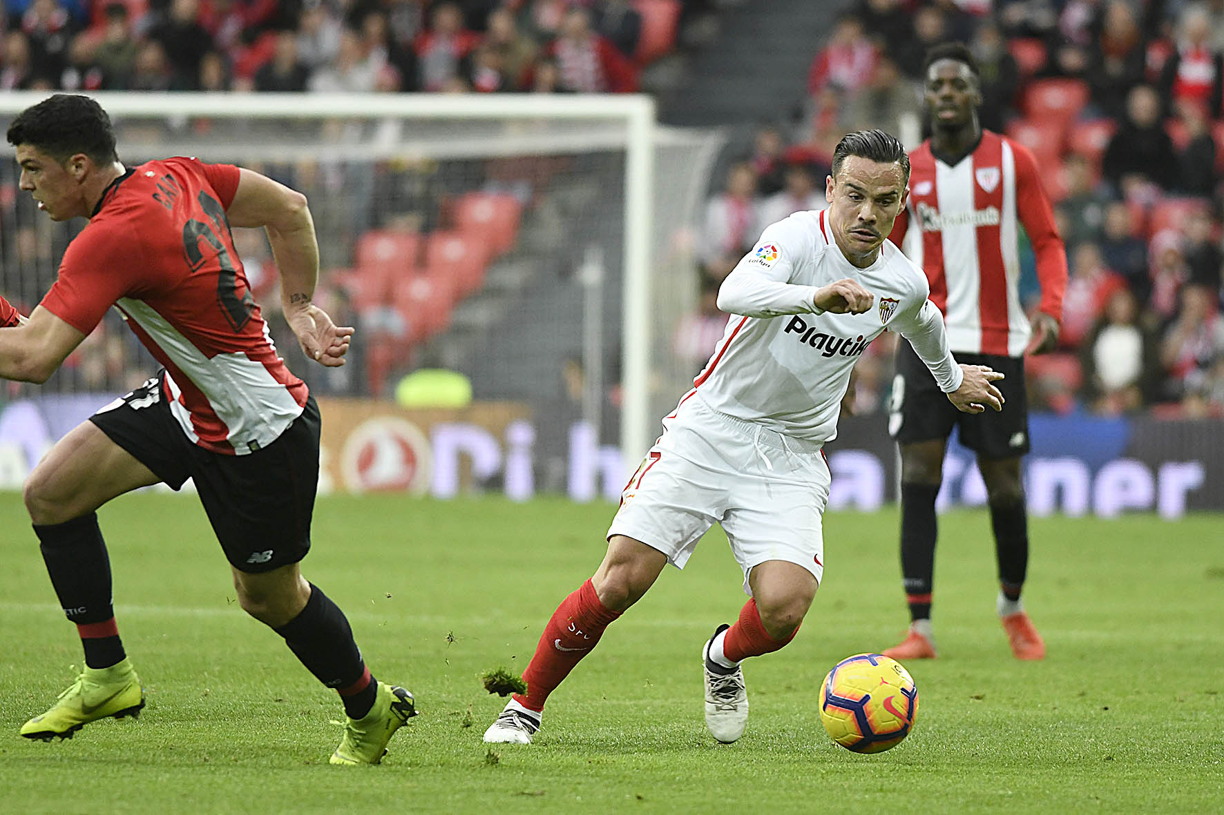 Imagen de Roque Mesa en San Mamés