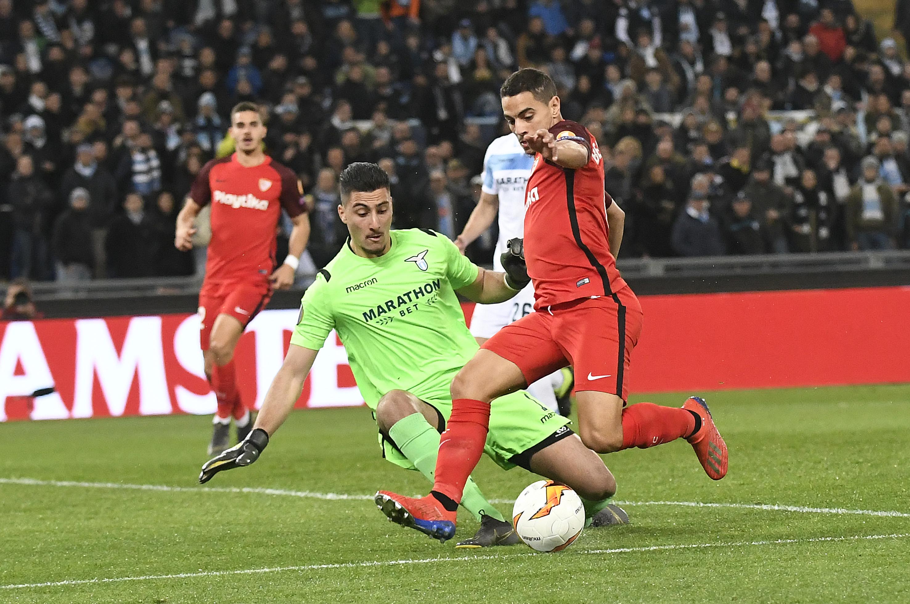 Ben Yedder frente a la Lazio