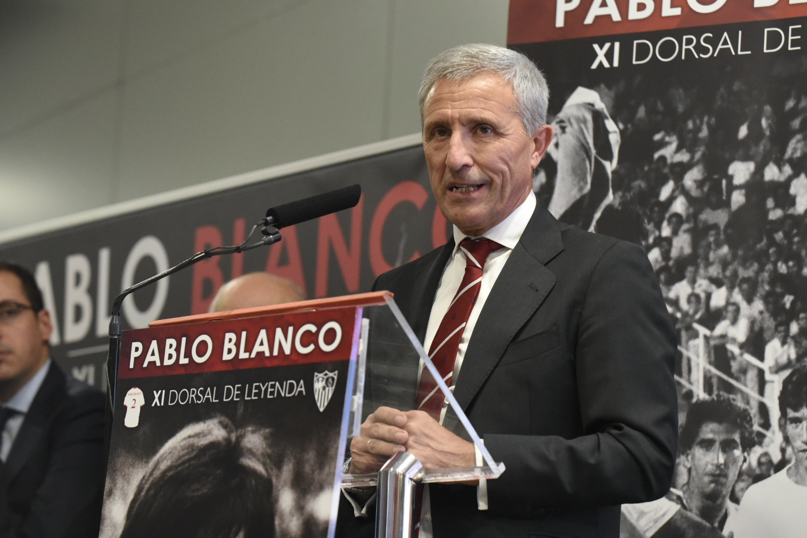 Discurso de Pablo Blanco, Dorsal de Leyenda