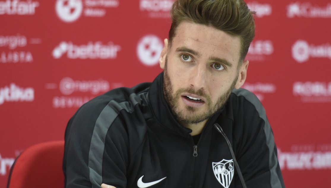 Sergi Gómez en rueda de prensa 