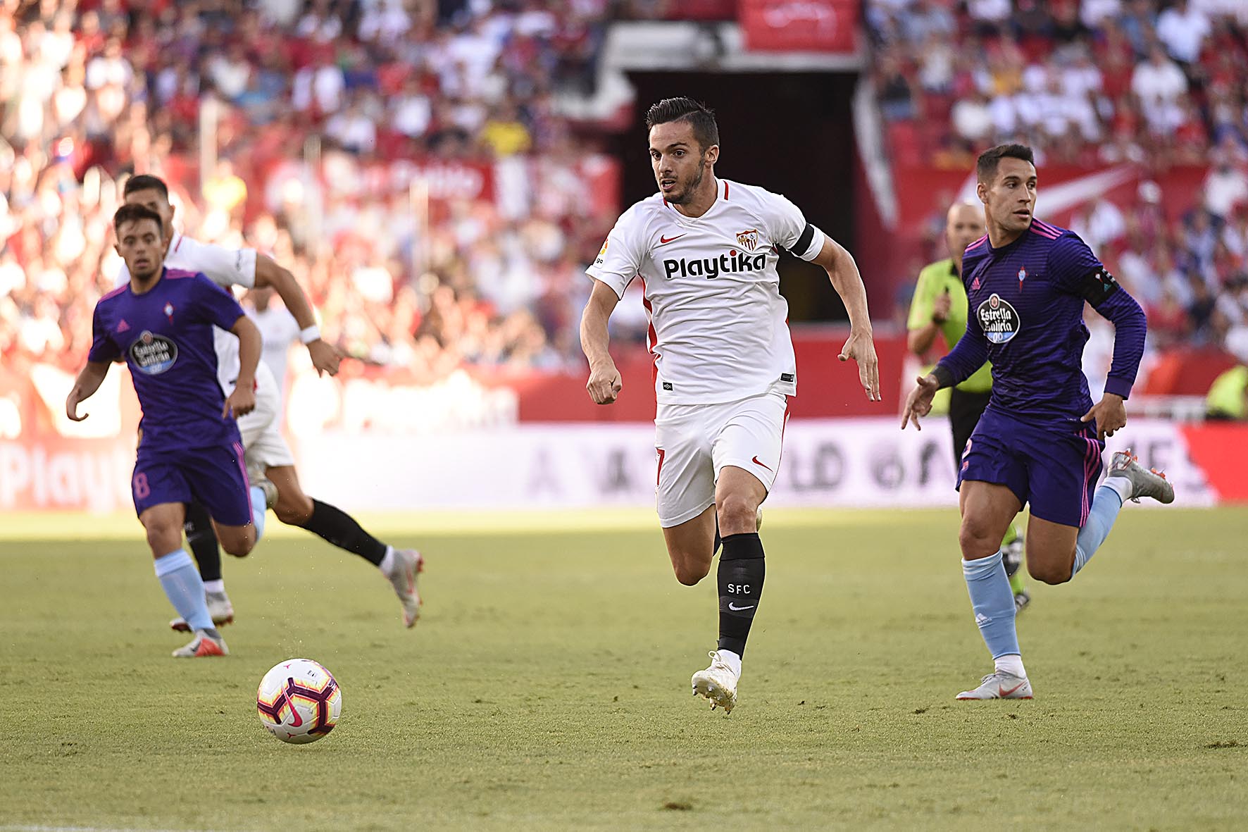 Pablo Sarabia jugador del Sevilla FC