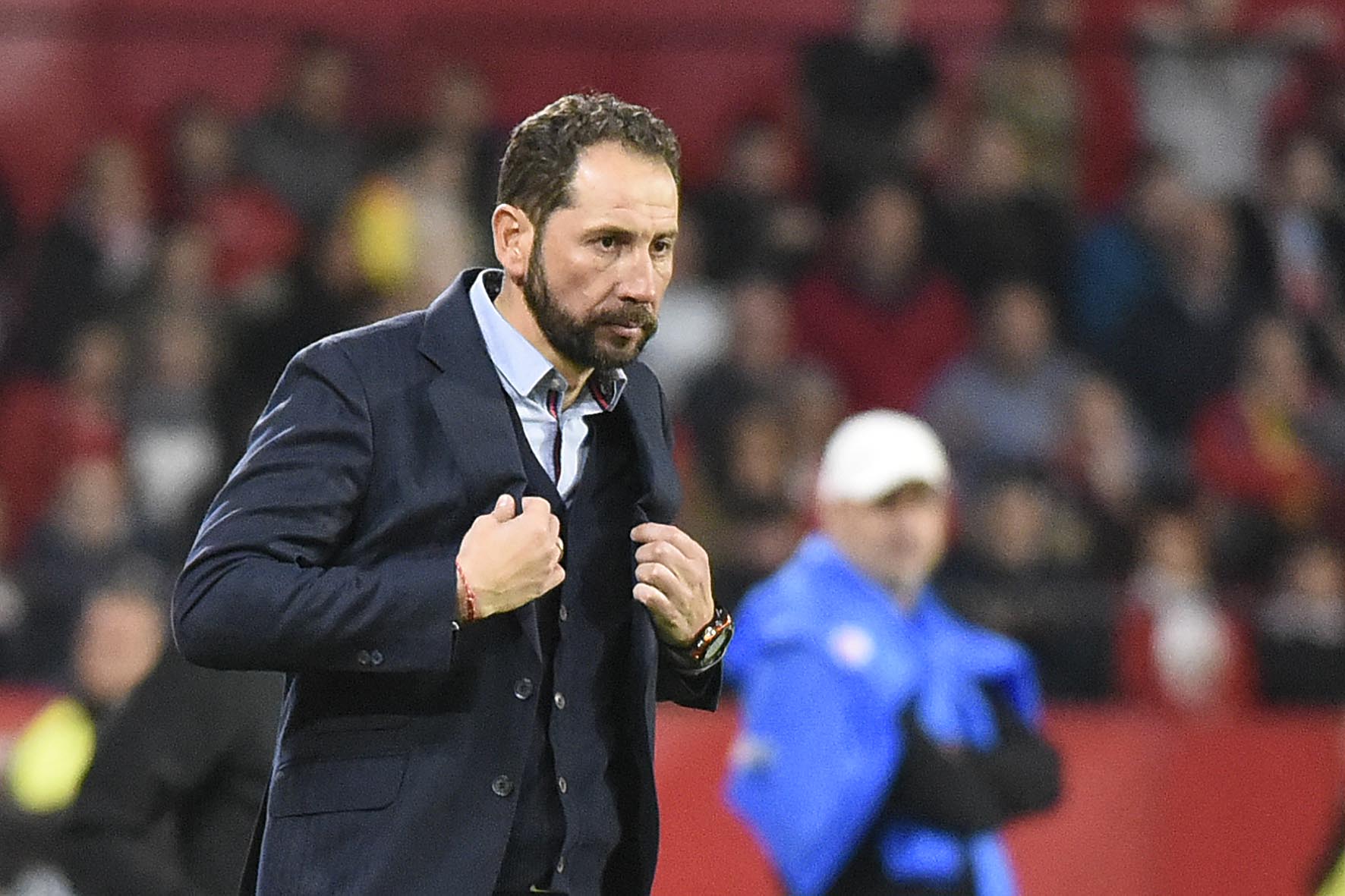 Pablo Machín, entrenador del Sevilla FC