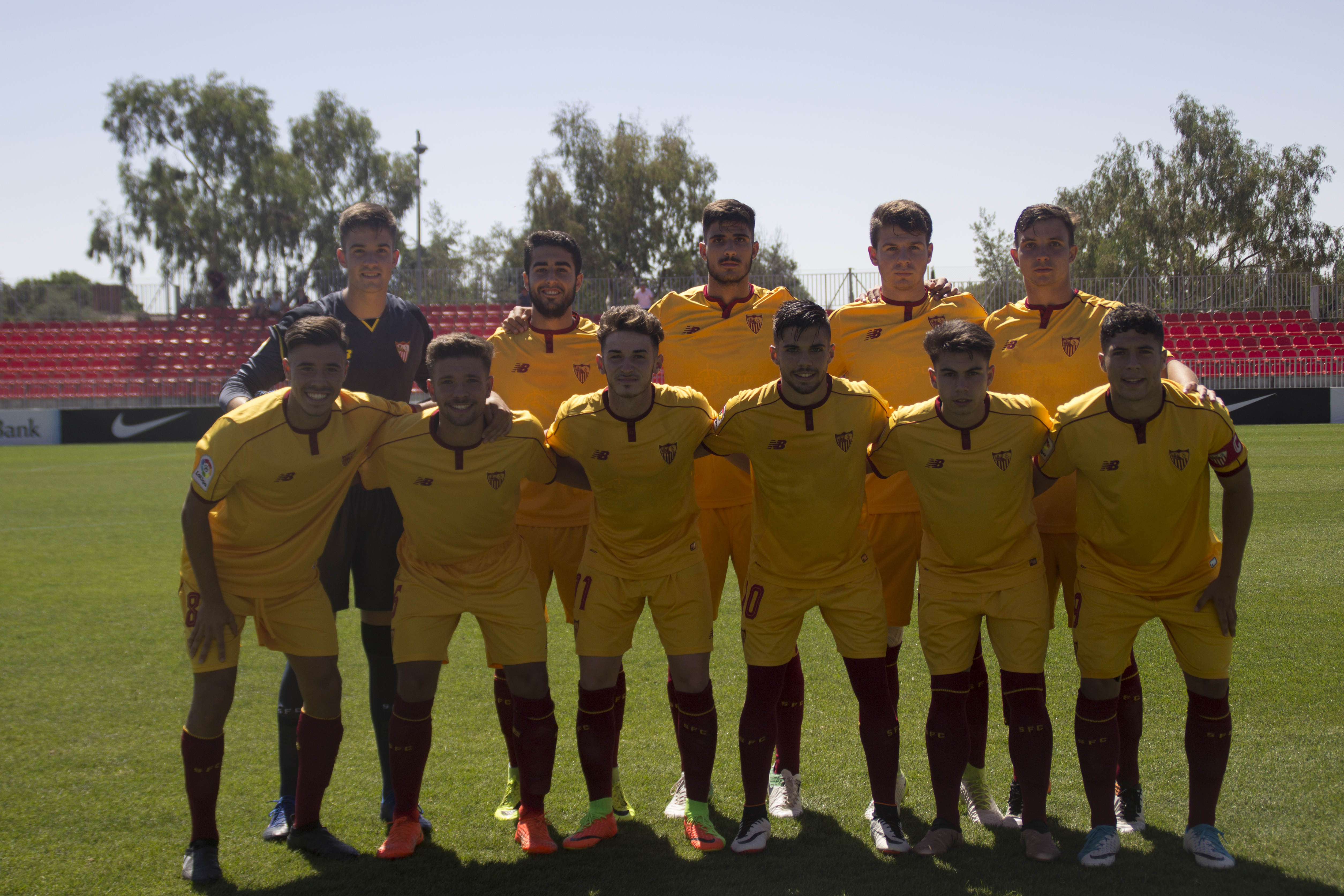 Once inicial del Sevilla FC Juvenil