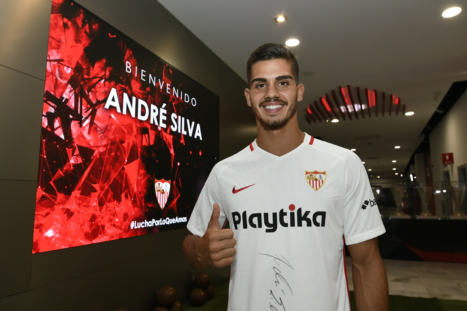 André Silva, jugador del Sevilla FC