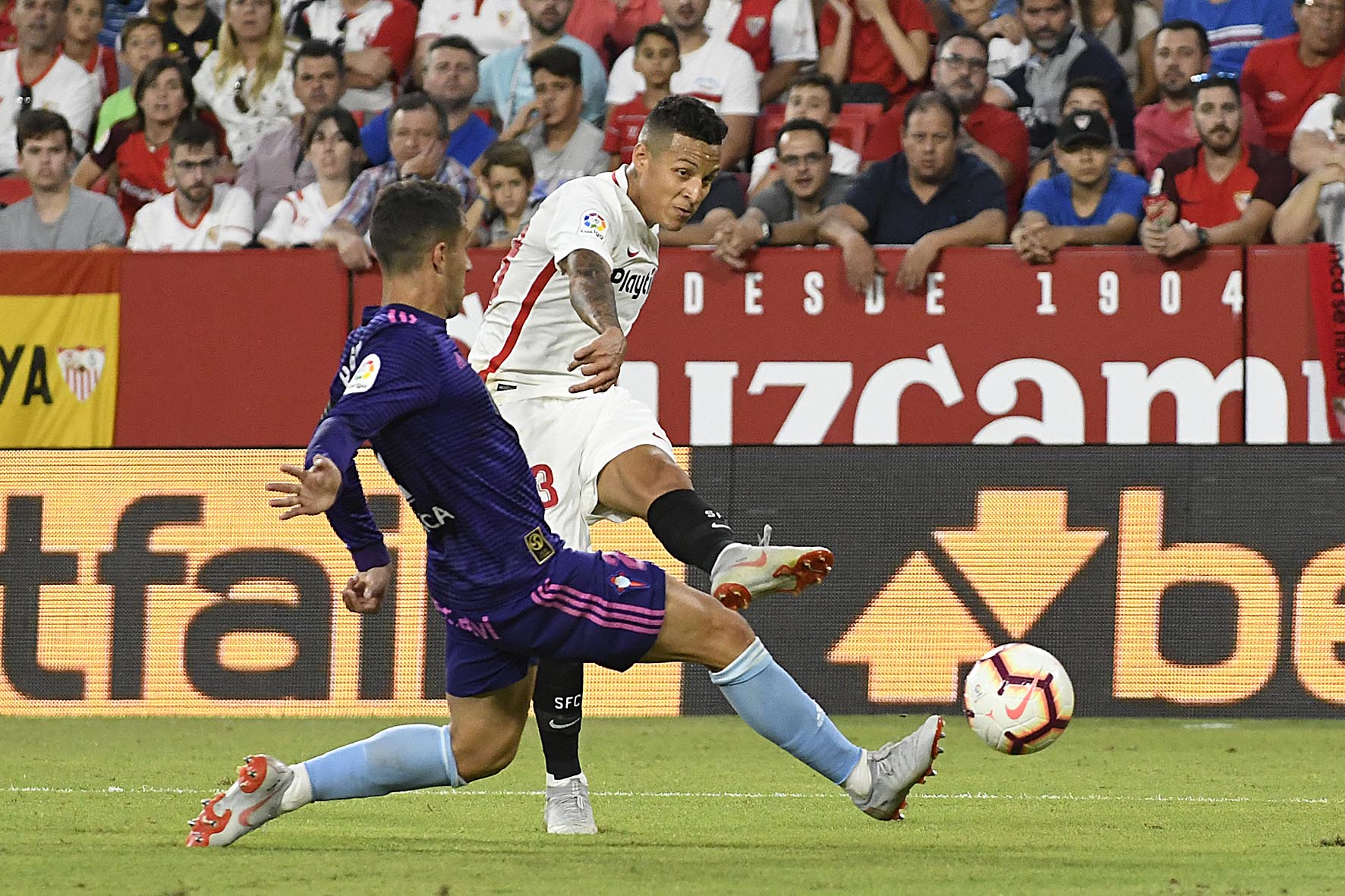 Arana ante el Celta