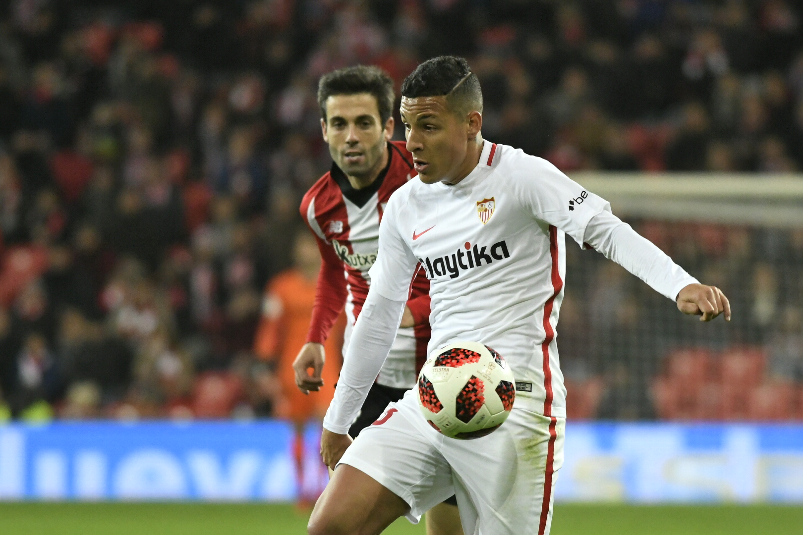 Arana del Sevilla FC ante el Athletic Club