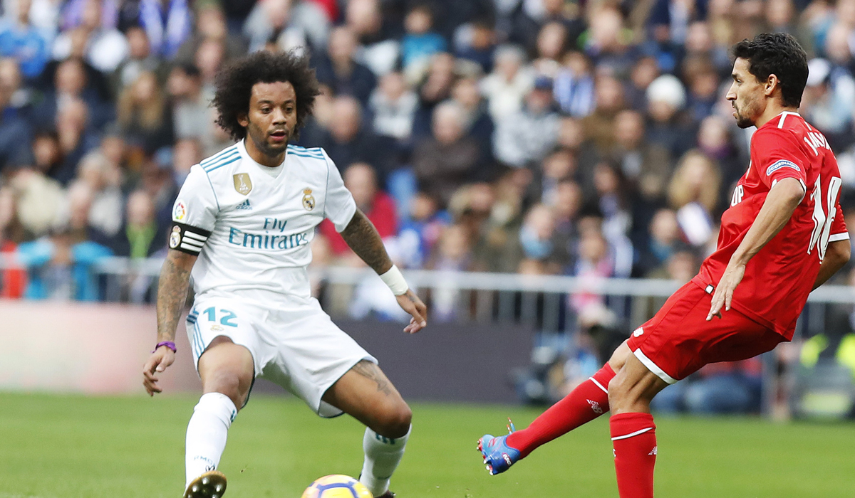 Partido entre el Real Madrid y el Sevilla FC