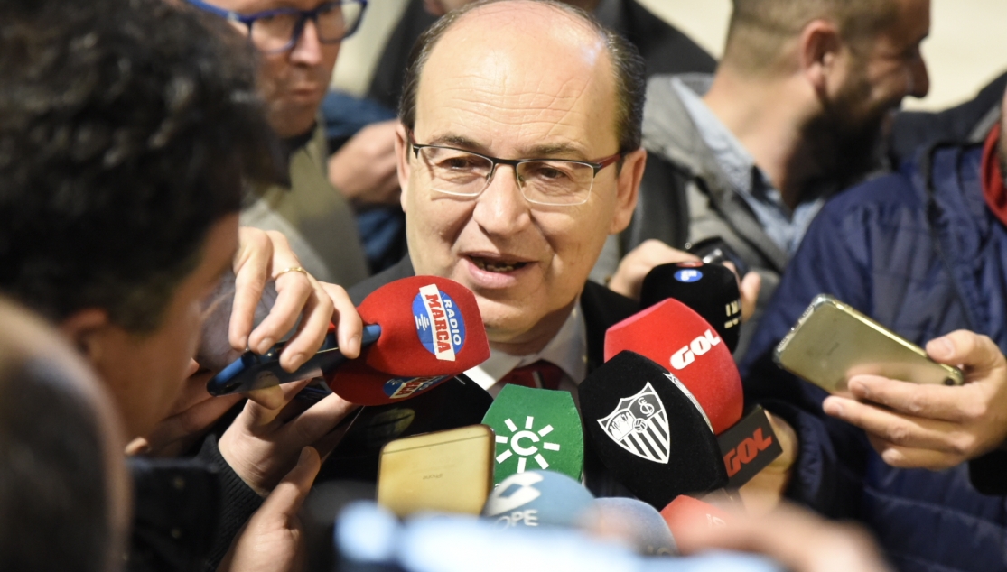 José Castro comparece ante los medios de comunicación