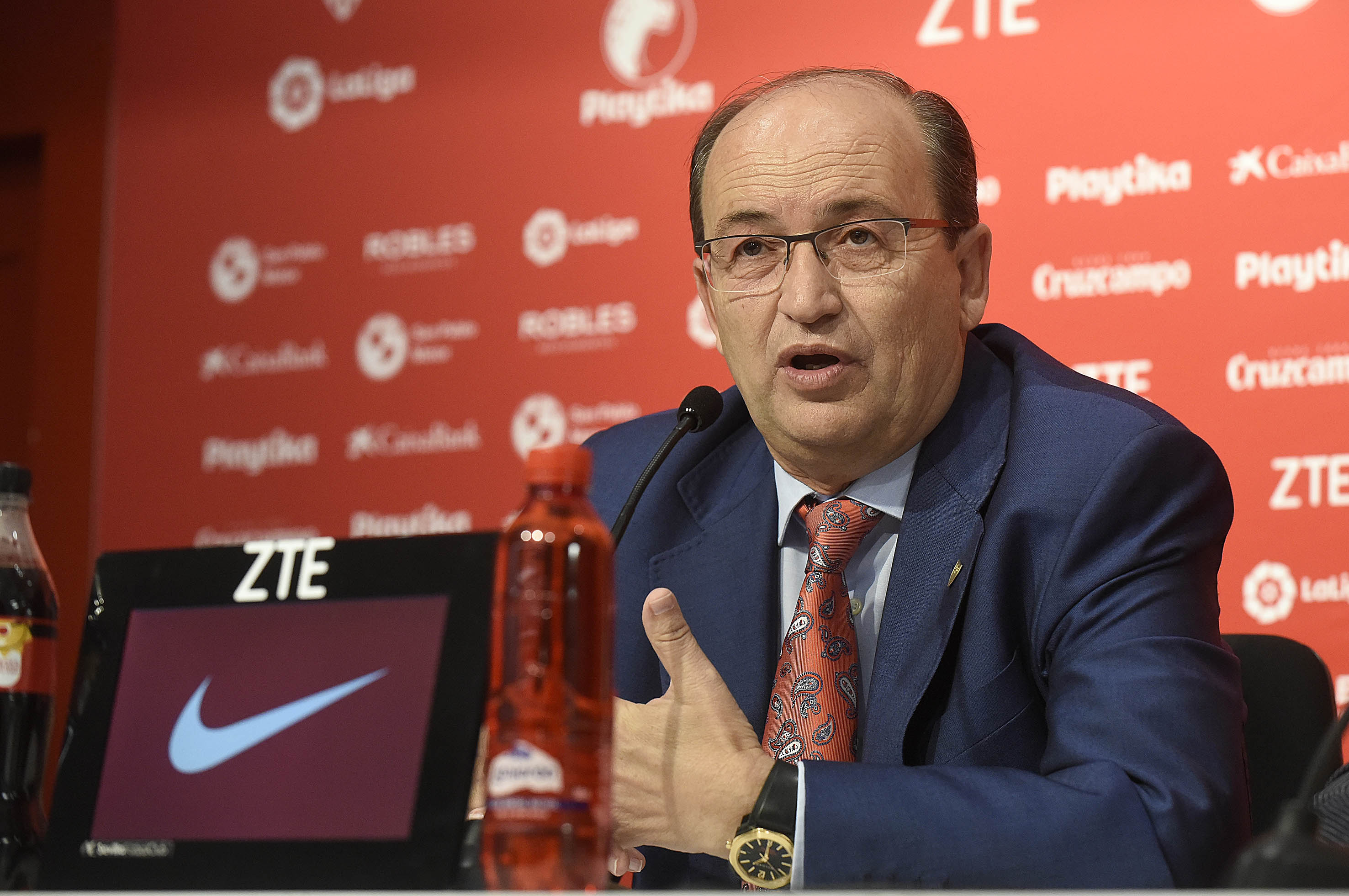 José Castro, presidente del Sevilla FC