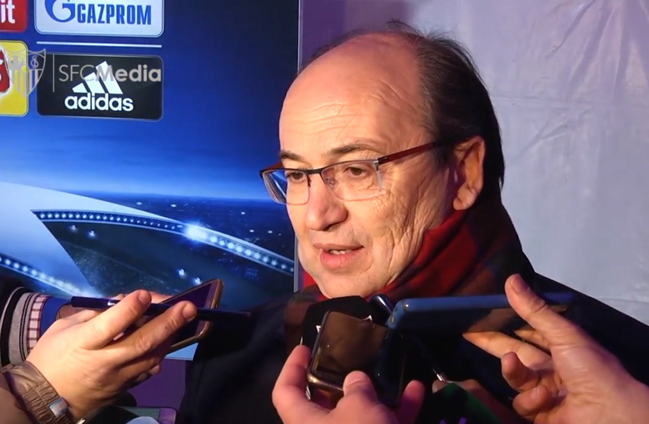 José Castro en la zona mixta del Ljudski vrt