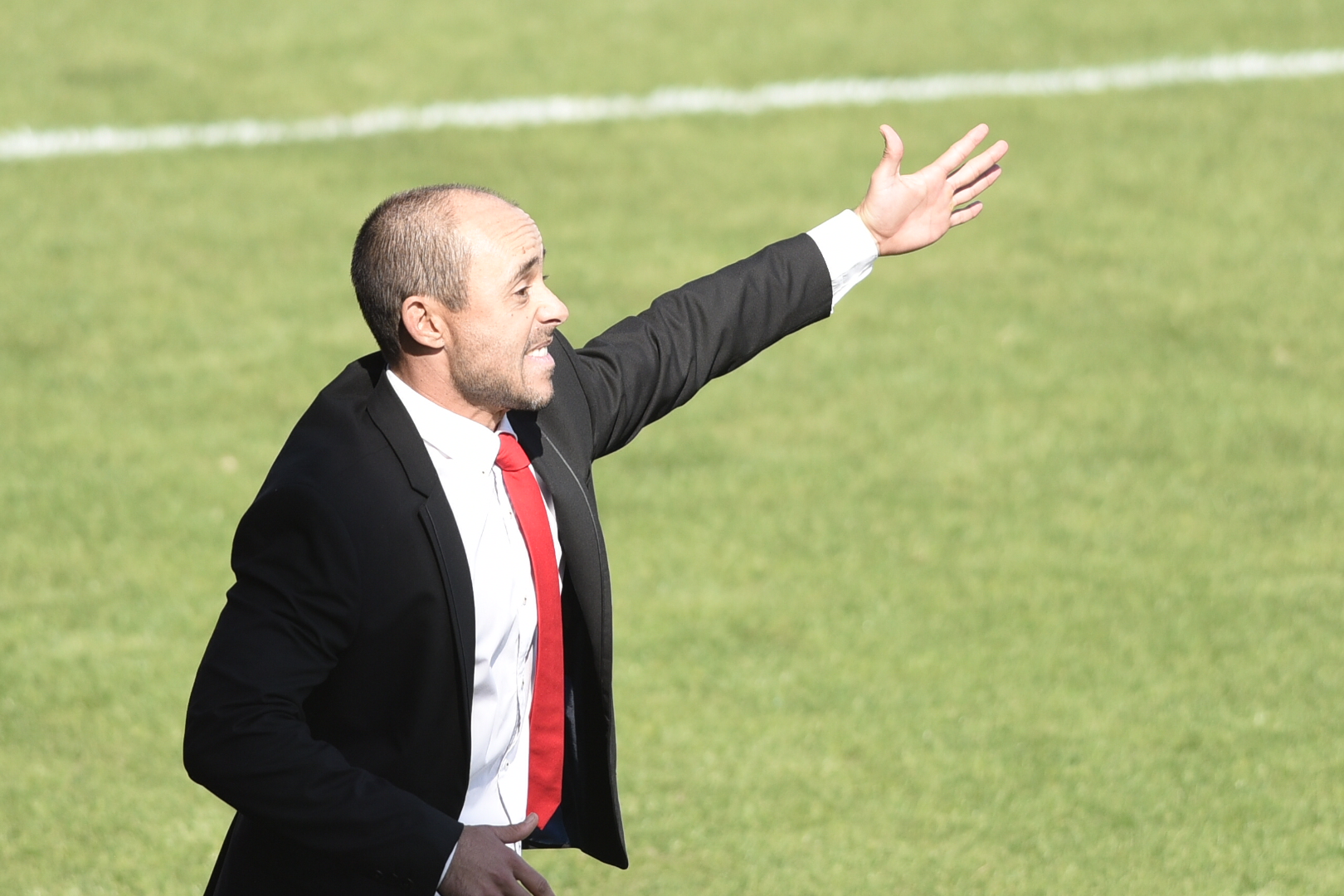 Dimas Carrasco entrenador del Sevilla FC Juvenil