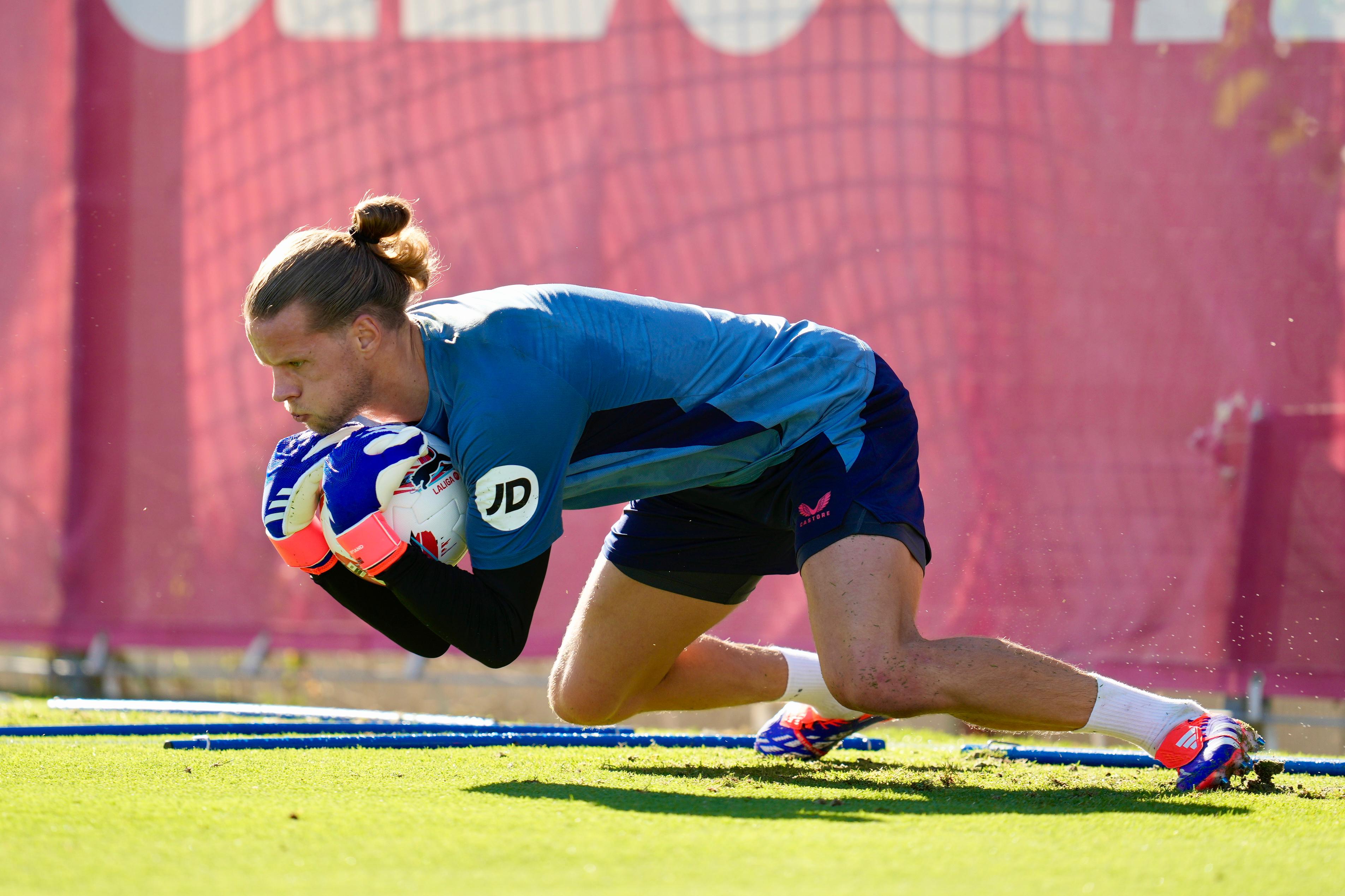 Imagen de Nyland en el entrenamiento vespertino