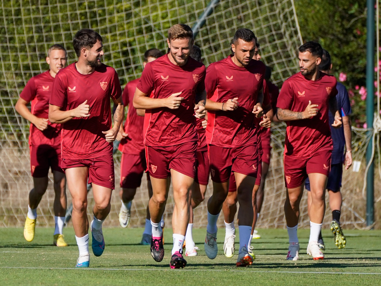 Imagen del entrenamiento en Montecastillo