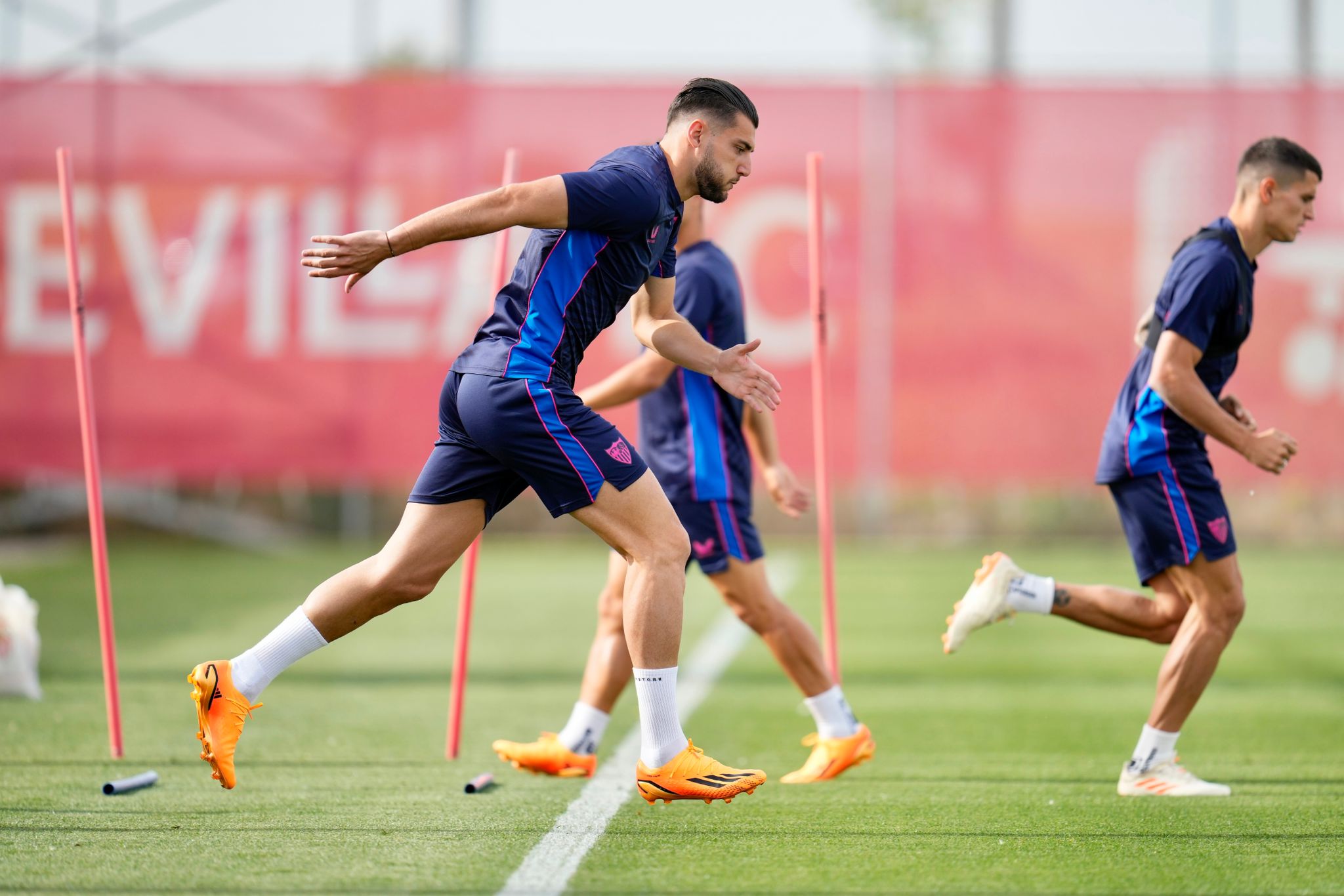 Imagen de Rafa Mir en el entrenamiento