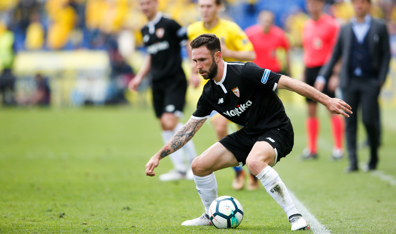 Layún del Sevilla FC ante la UD Las Palmas