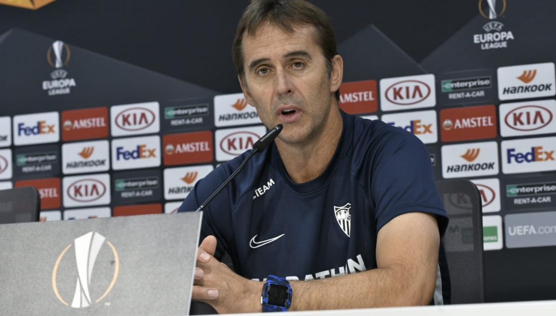 Julen Lopetegui, entrenador del Sevilla FC