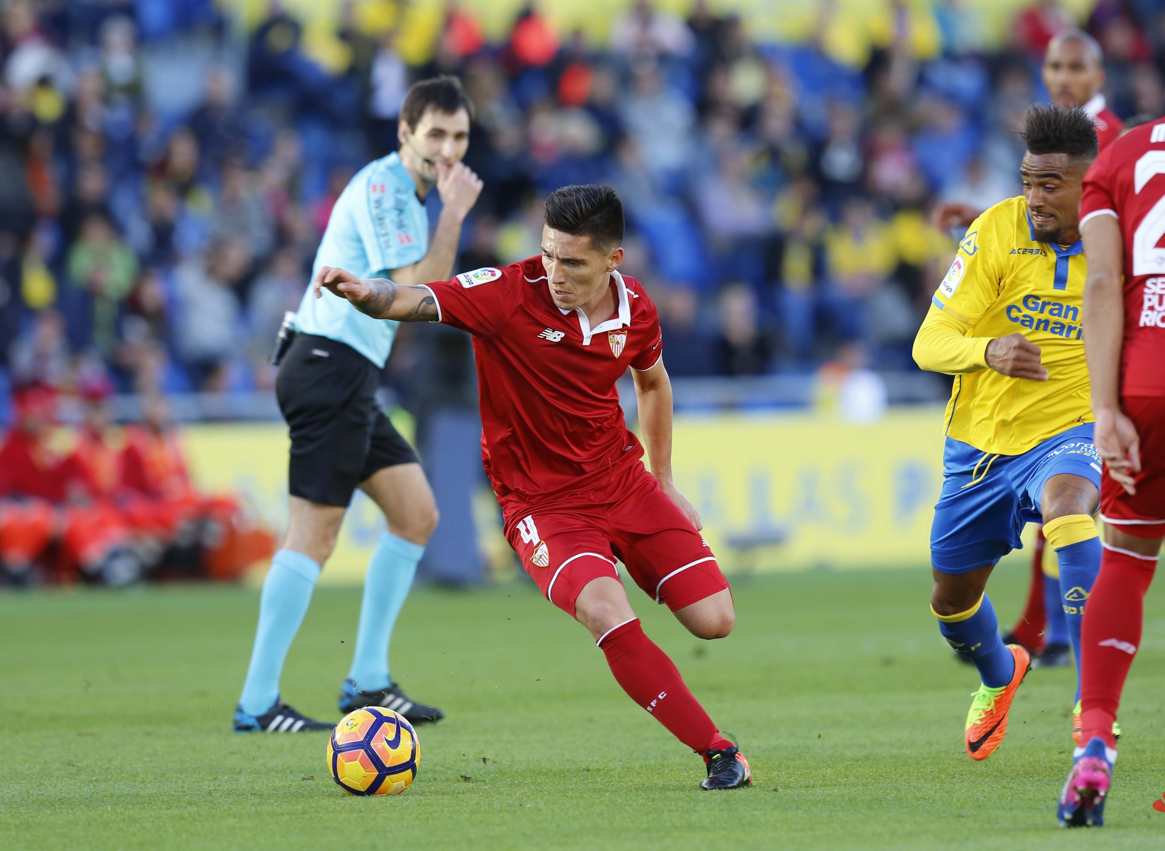 Kranevitter, en el UD Las Palmas-Sevilla FC