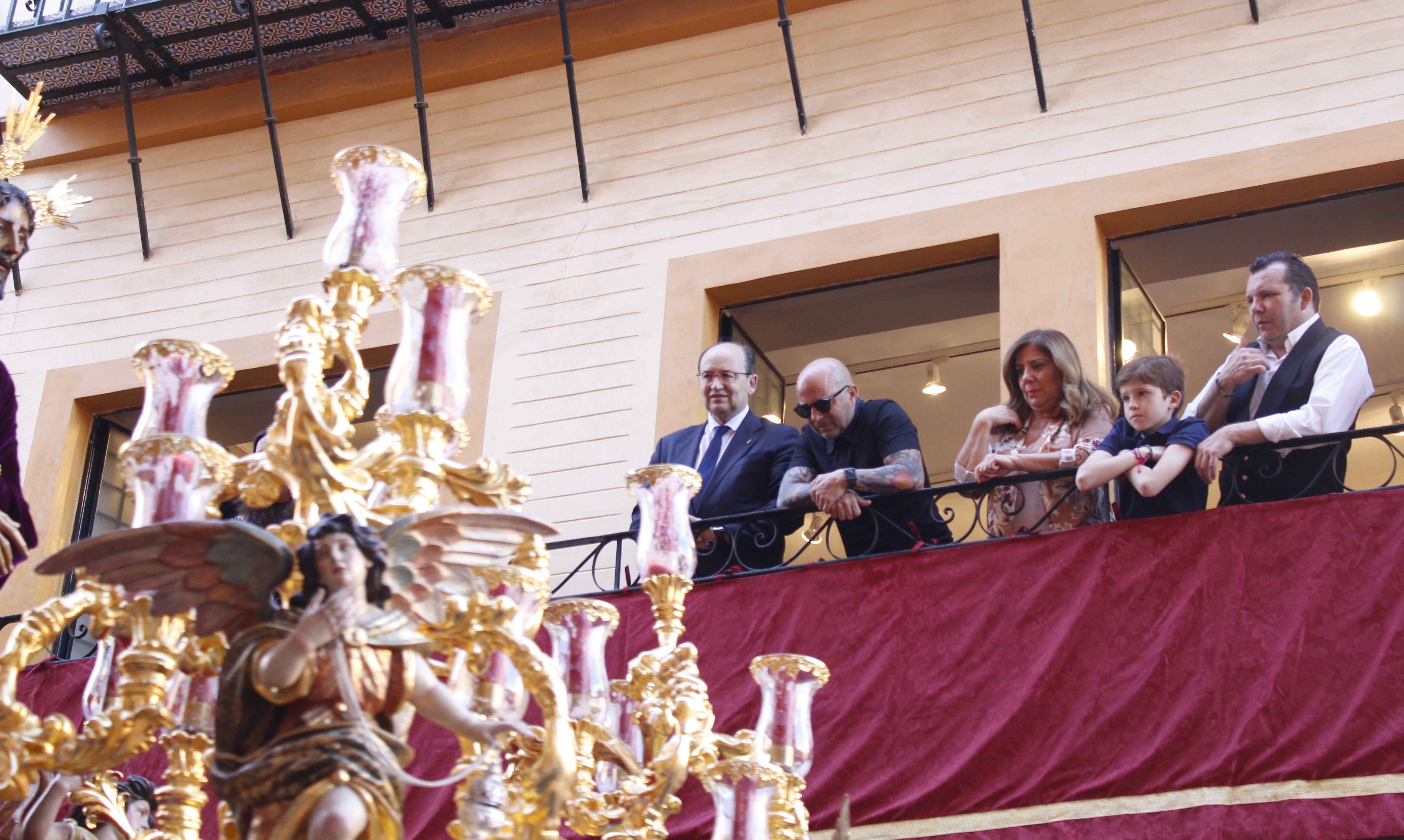 Sampaoli, en el Lunes Santo