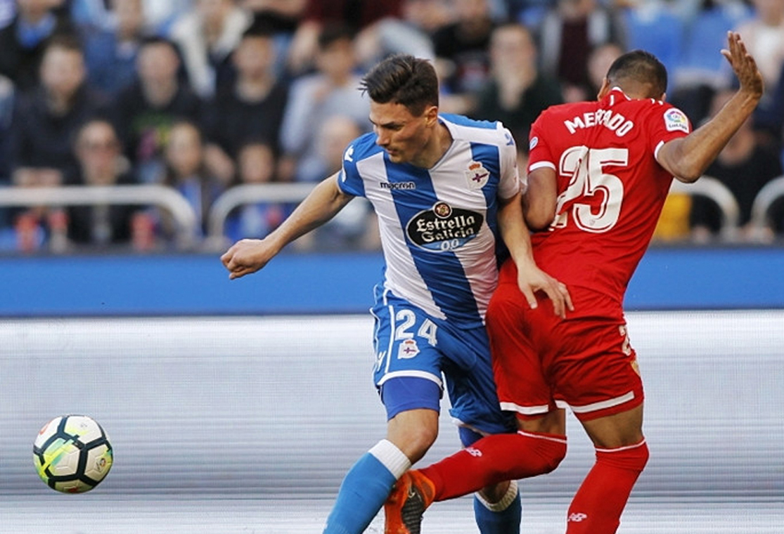 Mercado en una acción en Riazor