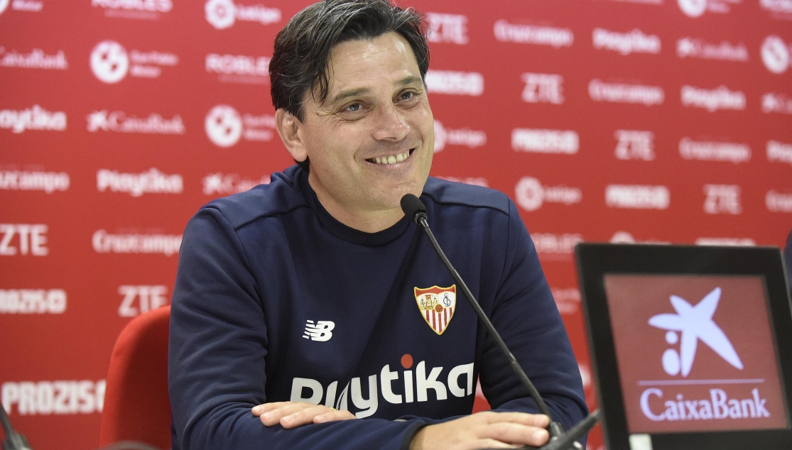 Vincenzo Montella entrenador del Sevilla FC