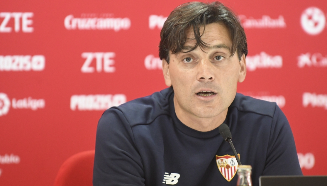 Vincenzo Montella entrenador del Sevilla FC